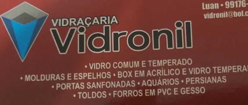 Logotipo: VIDRAÇARIA VIDRONIL