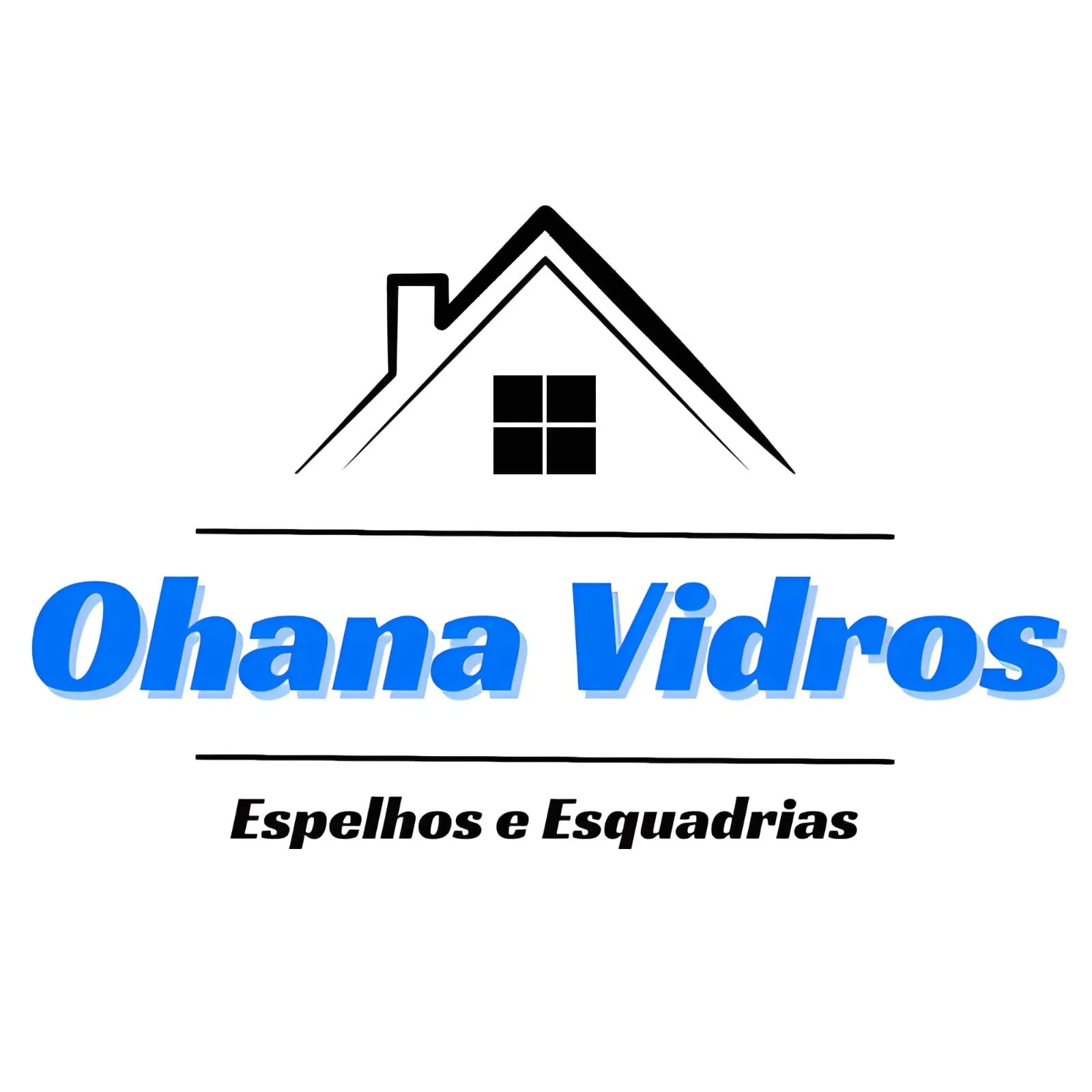 Logotipo: Ohana Vidros