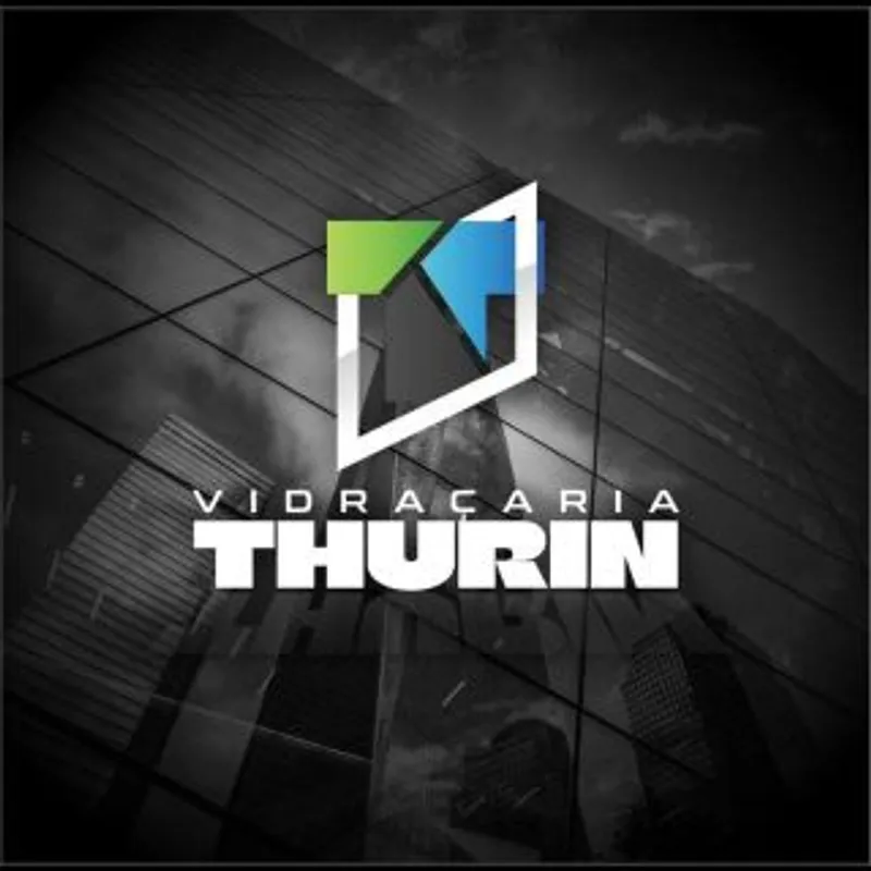 Logotipo: THURIN Vidraçaria & Esquadrias