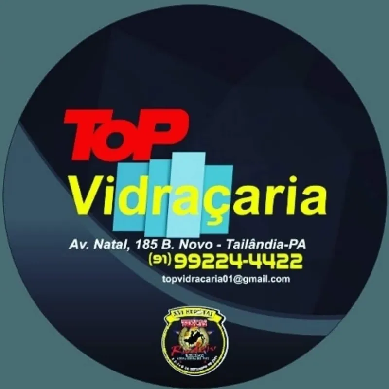 Logotipo: TOP VIDRAÇARIA CNPJ 24.778.218/0001-30