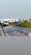 Cobertura em vidro de segurança.