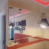 Painel de espelhos bisotados