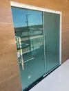 Porta 2 Folhas Vidro verde