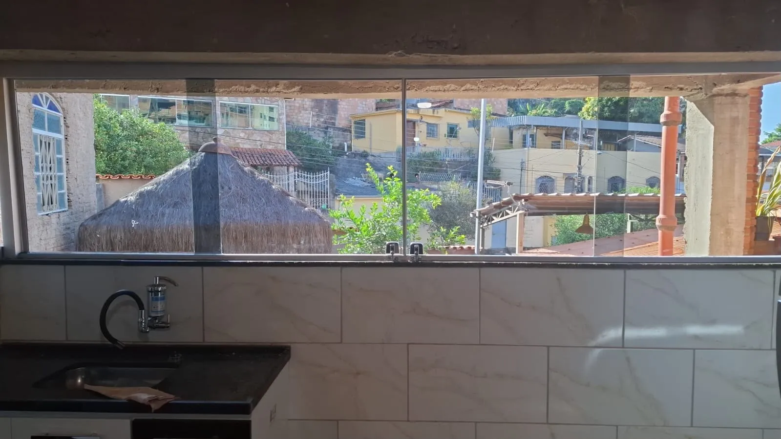 Instalação de janela