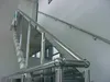 Corrimão de escada inox