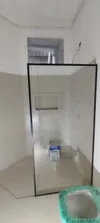 Vidro fixo para banheiro